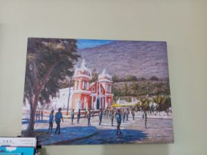 COLECCION DE PINTURAS EN OLEO DE PLAYA CERRO AZUL en Cañete